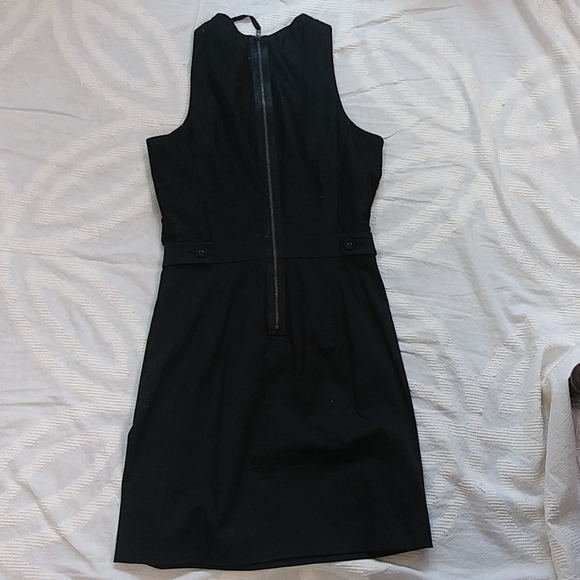 Armani Exchange Black Criss-Cross Mini Dress - Picture 12 of 13